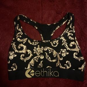 A newly bought Ethika sports bra